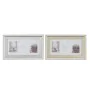 Cadre photo DKD Home Decor Verre polystyrène Doré Argenté Traditionnel 47 x 2 x 29 cm (2 Unités) de DKD Home Decor, Cadres mu...