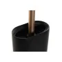 Escobilla para el Baño DKD Home Decor Negro Dorado Resina 10 x 6 x 40 cm de DKD Home Decor, Accesorios de inodoro - Ref: S303...