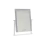 Tabletop Touch LED Mirror DKD Home Decor Metal White (35 x 2 x 45 cm) by DKD Home Decor, Mirrors - Ref: S3036571, Price: 31,2...