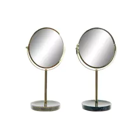 Miroir Grossissant DKD Home Decor 18 x 13 x 32 cm Métal Résine (2 Unités) de DKD Home Decor, Rétroviseurs - Réf : S3036623, P...