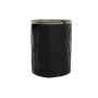 Cesto de Roupa Suja DKD Home Decor Preto Eik Feltro (44 x 44 x 57 cm) de DKD Home Decor, Cestos para fornos rebatíveis - Ref:...