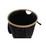 Cesto de Roupa Suja DKD Home Decor Preto Eik Feltro (44 x 44 x 57 cm) de DKD Home Decor, Cestos para fornos rebatíveis - Ref:...