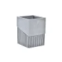 Portacepillos de Dientes DKD Home Decor Gris Resina 7,6 x 7,6 x 10 cm de DKD Home Decor, Soportes y dispensadores - Ref: S303...