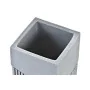 Portacepillos de Dientes DKD Home Decor Gris Resina 7,6 x 7,6 x 10 cm de DKD Home Decor, Soportes y dispensadores - Ref: S303...