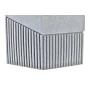 Portacepillos de Dientes DKD Home Decor Gris Resina 7,6 x 7,6 x 10 cm de DKD Home Decor, Soportes y dispensadores - Ref: S303...