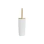 Piaçaba DKD Home Decor 10 x 10 x 38 cm Natural Branco Grés de DKD Home Decor, Acessórios para sanita - Ref: S3036710, Preço: ...