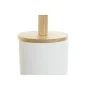 Escobilla para el Baño DKD Home Decor 10 x 10 x 38 cm Natural Blanco Gres de DKD Home Decor, Accesorios de inodoro - Ref: S30...