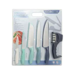 Knife Set DKD Home Decor (3 x 2 x 19 cm) Stainless steel polypropylene 3 x 2 x 19 cm (6 pcs) by DKD Home Decor, Kitchen Knife...