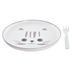 Conjunto de Louça Infantil DKD Home Decor Gato de DKD Home Decor, Louças infantis - Ref: S3036859, Preço: 16,55 €, Desconto: %