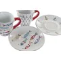 Set di Tazze da Caffè DKD Home Decor Metallo Multicolore Gres 130 ml di DKD Home Decor, Tazze - Rif: S3036953, Prezzo: 20,26 ...