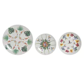 Dinnerware Set DKD Home Decor White Multicolour Porcelain Tropical 18 Pieces by DKD Home Decor, Combination Sets - Ref: S3036...