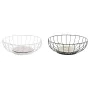 Coupe à fruits DKD Home Decor Multicouleur Métal Bois MDF 28 x 28 x 11 cm (2 Unités) de DKD Home Decor, Bols et tasses - Réf ...