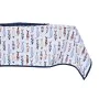 Set de mantelería DKD Home Decor 150 x 250 x 0,5 cm Rojo Azul Blanco (2 Unidades) de DKD Home Decor, Manteles - Ref: S3037030...