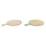 Tabla de cortar DKD Home Decor Tropical Natural Turquesa Granate 30 x 40 x 1 cm de DKD Home Decor, Tablas de cortar - Ref: S3...