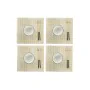 Set per Sushi DKD Home Decor Bambù Gres Bianco Orientale 14,5 x 14,5 x 31 cm (16 Pezzi) di DKD Home Decor, Piatti e teglie - ...