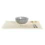 Conjunto de sushi DKD Home Decor 14,5 x 14,5 x 31 cm Preto Grés Oriental (16 Peças) de DKD Home Decor, Pratos e fontes - Ref:...