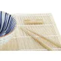 Set per Sushi DKD Home Decor 14,5 x 14,5 x 31 cm Azzurro Bianco Gres Orientale (16 Pezzi) di DKD Home Decor, Piatti e teglie ...