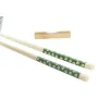 Conjunto de sushi DKD Home Decor Bambu Grés Branco Verde Oriental 30 x 21 x 7 cm (6 Peças) de DKD Home Decor, Pratos e fontes...