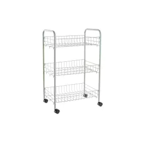 Serving trolley DKD Home Decor Green Metal polypropylene 40 x 26 x 62 cm by DKD Home Decor, Serving Trolleys - Ref: S3037195,...