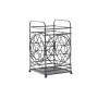 Escorredor de Talheres DKD Home Decor Preto Metal Geométrico 12 x 12 x 20 cm de DKD Home Decor, Prateleiras e estantes - Ref:...