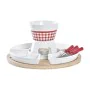 Fondue DKD Home Decor Rojo 26,5 x 26,5 x 1,5 cm (10 pcs) de DKD Home Decor, Fondues de queso - Ref: S3037255, Precio: 23,22 €...