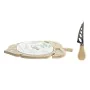 Plateau à fromages DKD Home Decor Bambou Grès 28 x 18 x 3 cm (12 Unités) de DKD Home Decor, Plats et plateaux - Réf : S303725...