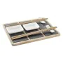 Sushi Set DKD Home Decor Bamboo Board Black Natural Oriental 25 x 19 x 3 cm by DKD Home Decor, Plates and dishes - Ref: S3037...