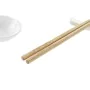 Sushi Set DKD Home Decor Bamboo Stoneware White Natural Oriental 27,3 x 20,3 x 2,5 cm (12 Units) by DKD Home Decor, Plates an...