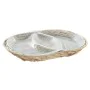 Plateau apéritif DKD Home Decor 38 x 25 x 4 cm Verre Naturel Transparent de DKD Home Decor, Plats et plateaux - Réf : S303734...