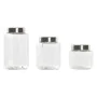 Conjunto de 3 Potes DKD Home Decor 750 ml 8,5 x 8,5 x 18 cm de DKD Home Decor, Armazenamento de alimentos - Ref: S3037354, Pr...