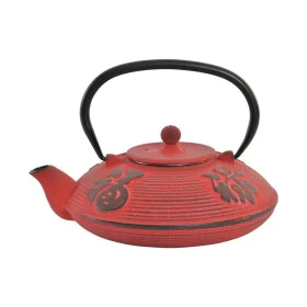 Teapot DKD Home Decor Red 800 ml by DKD Home Decor, Tea and coffee sets - Ref: S3037398, Price: 23,81 €, Discount: %