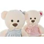 Orsetto di Peluche DKD Home Decor Beige Rosa Verde Per bambini 20 x 20 x 50 cm Orso (2 Unità) di DKD Home Decor, Animali e pu...