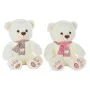 Oso de Peluche DKD Home Decor Rojo Blanco Burdeos Infantil 20 x 20 x 50 cm (2 Unidades) de DKD Home Decor, Animales y figuras...