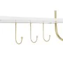 Wall mounted coat hanger DKD Home Decor Metal MDF Glam (50 x 15 x 43 cm) by DKD Home Decor, Wall Coat Racks - Ref: S3037480, ...