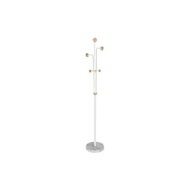 Attaccapanni da Terra DKD Home Decor Naturale Metallo Legno Bianco (1 x 1 x 177 cm) di DKD Home Decor, Stand appendiabiti - R...