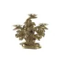 Pot à Bougie DKD Home Decor 26 x 12 x 23 cm Fleur Doré Résine de DKD Home Decor, Bougeoirs et chandeliers - Réf : S3037578, P...