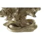 Pot à Bougie DKD Home Decor 26 x 12 x 23 cm Fleur Doré Résine de DKD Home Decor, Bougeoirs et chandeliers - Réf : S3037578, P...