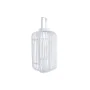 Farol DKD Home Decor Cristal Blanco Bambú (28 x 28 x 47 cm) de DKD Home Decor, Candelabros y portavelas - Ref: S3037587, Prec...