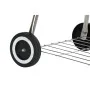 Coal Barbecue with Cover and Wheels DKD Home Decor Red Black Metal Steel 30 x 40 cm 60 x 57 x 80 cm (60 x 57 x 80 cm) by DKD ...