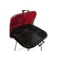 Coal Barbecue with Cover and Wheels DKD Home Decor Red Black Metal Steel 30 x 40 cm 60 x 57 x 80 cm (60 x 57 x 80 cm) by DKD ...