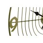 Relógio de Parede DKD Home Decor Preto Dourado Metal 60 x 3 x 60 cm Moderno (2 Unidades) de DKD Home Decor, Relógios de pared...