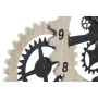 Horloge Murale DKD Home Decor Naturel Noir MDF Engrenage (70 x 4 x 45 cm) de DKD Home Decor, Pendules murales - Réf : S303771...