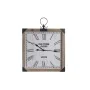 Wall Clock DKD Home Decor Natural MDF White Iron (60 x 4,5 x 75 cm) by DKD Home Decor, Wall Clocks - Ref: S3037732, Price: 51...