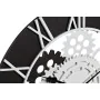 Wall Clock DKD Home Decor Wood Black White Iron Gears (60 x 4 x 60 cm) by DKD Home Decor, Wall Clocks - Ref: S3037748, Price:...