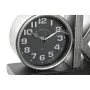 Reloj de Mesa DKD Home Decor 23 x 8 x 15 cm Plateado Negro Hierro (2 Unidades) de DKD Home Decor, Relojes de escritorio - Ref...