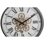 Reloj de Pared DKD Home Decor Movimiento Negro Gris Hierro (46 x 6 x 60 cm) de DKD Home Decor, Relojes de pared - Ref: S30377...