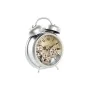 Reloj de Mesa DKD Home Decor Cristal Plateado Hierro (19 x 7,5 x 25 cm) de DKD Home Decor, Relojes de escritorio - Ref: S3037...