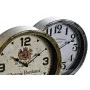 Table clock DKD Home Decor Golden Silver Metal Crystal Vintage 20,5 x 13,5 x 28 cm (2 Units) by DKD Home Decor, Desk & Shelf ...