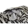 Blanket DKD Home Decor Wild 130 x 170 x 2 cm Black Grey White Colonial by DKD Home Decor, Blankets and bedcovers - Ref: S3037...