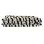 Coperta DKD Home Decor Selvaggio 130 x 170 x 2 cm Nero Grigio Bianco Coloniale di DKD Home Decor, Coperte e copriletti - Rif:...